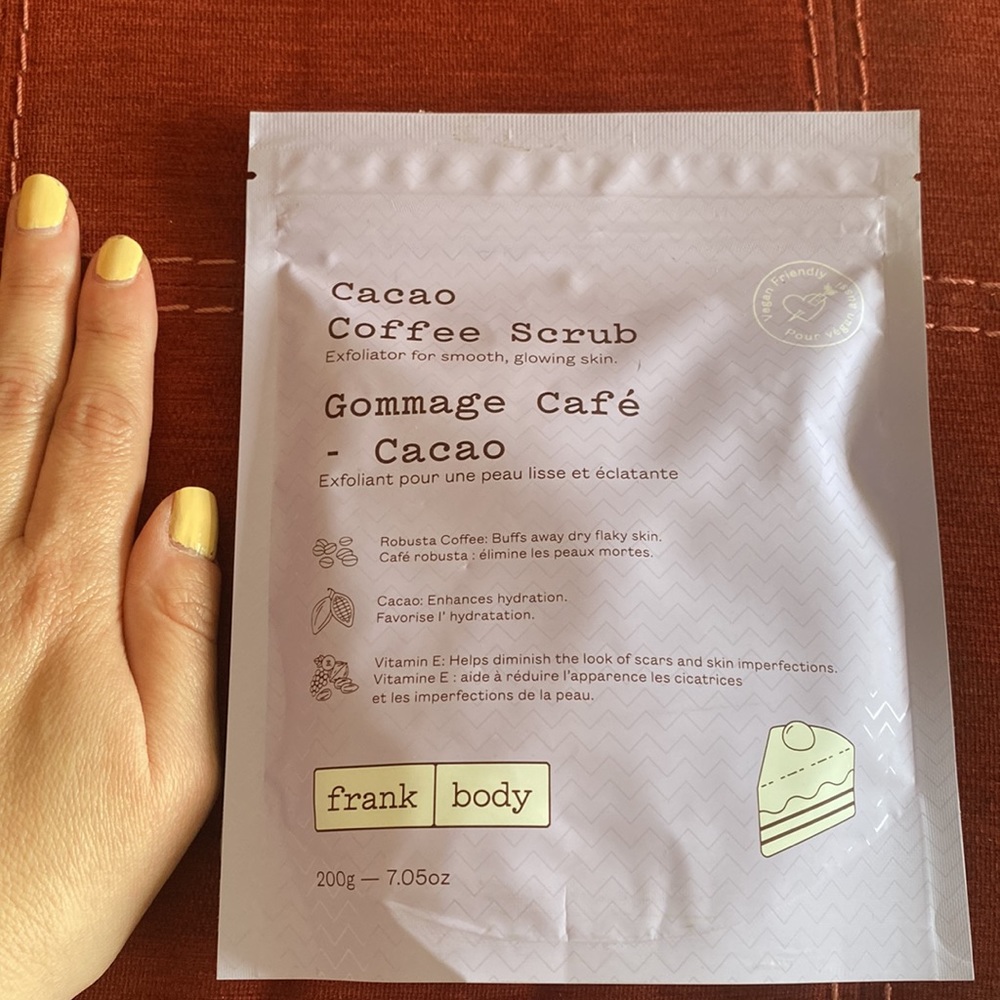 🆕FRANK BODY: Cacao Coffee Scrub Face/Body Exfoliator - Picture 6 of 7
